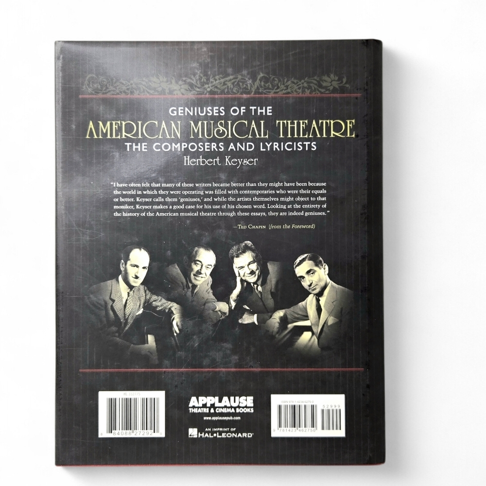 Geniuses Of America Music Theatre Coffee Table Book. - Picture 2 of 9